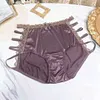 Men's Satin Super Stretch Hollow Lace High Waist Panties