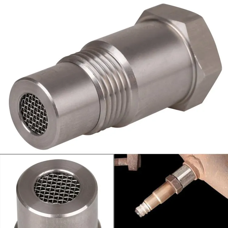 Garlaven M18*1.5 Car CEL Fix O2 Sensor Check Engine Light Eliminator Adapter Oxygen Sensor delete kit Extender