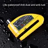 Motorcycle Lock With Alarm|110dB Alarm Sound Disc Brake Lock,Motorcycle Lock Accessories|Waterproof Brake Lock,For Electric Cars,Motorcycle,Moped,Dirt Bike,Road Bikes,Scooter