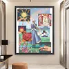 (Big Size)Hayao Miyazaki Animation Howl'S Moving Castle - 11CT Stamped Cross Stitch - 50*60cm