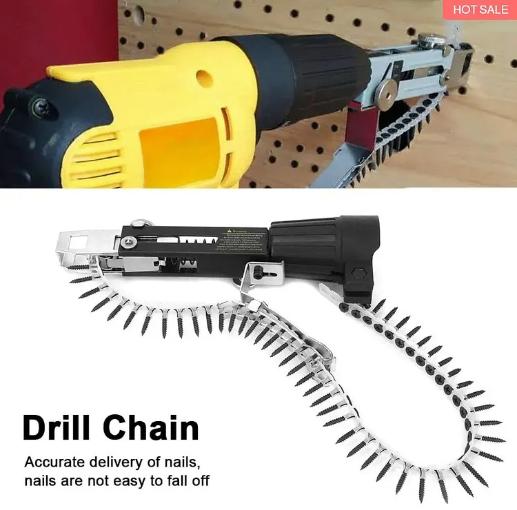 🎁Hot Sale ⏳ Automatic Drill Nailer🛠️