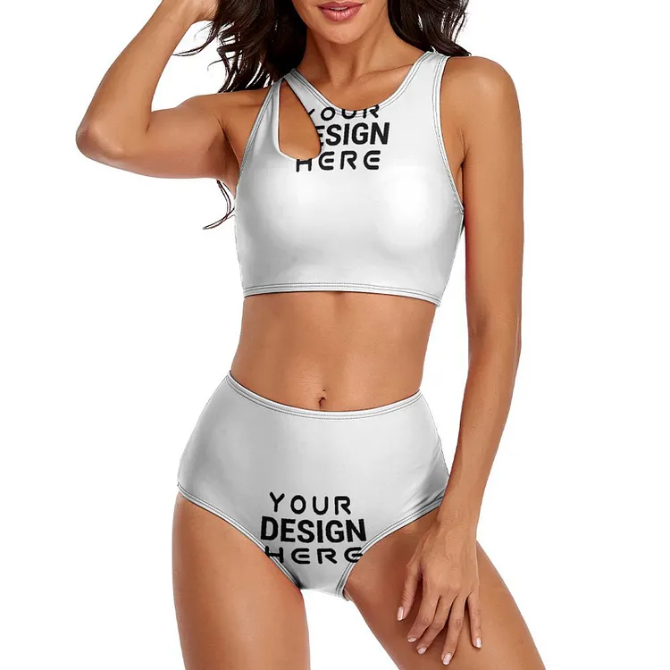 Personalized Design Women's Two-piece Swimsuit Full Print