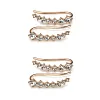 Clous d'oreilles diamant sept &eacute;toiles