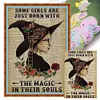 Witch Books-11CT Stamped Cross Stitch 40*60cm/15.75*23.62in(Big Size)