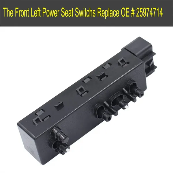 Garlaven Front Seat Adjuster Switch 12451498 for GMC Sierra 2500 HD 2007-2014