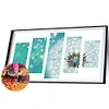 Diamond Painting -DIY 5-pictures Combination Round Drill Dandelion