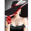 Elegant Lady-Full Round Diamond Painting 30*40cm/40*50cm