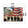 Eagle-11CT Stamped Cross Stitch Kit(46*36cm)