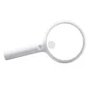 3X/10X Handheld Magnifying Glass with 20 LED Light Rechargeable for Seniors Read