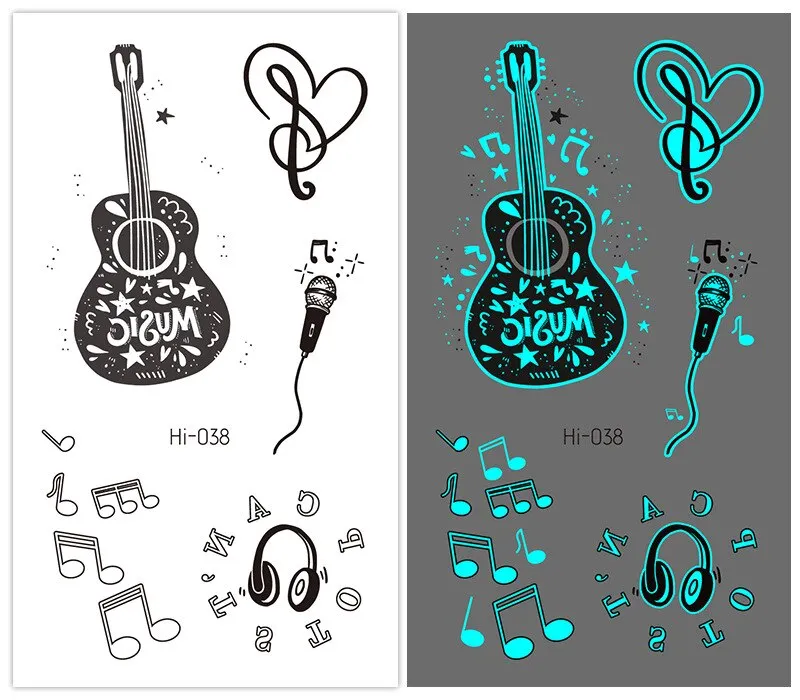 Sdrawing Tattoo Stickers Temporary Moon Star Diamond Planet Festival Carnival Party Glowing Cool Face Tatoo for Men Women