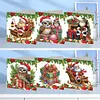 6Pcs Diamond Painting Christmas Gifts Greeting Card for Kids Adults Gifts