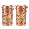 Solar Lanterns Outdoor Waterproof Gift for Moms Women Mother Grandma Hanging Decorativ Solar Lights for Yard Patio Porch Balcony Garden Decor