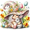 Gnome - 11CT Stamped Cross Stitch - 50*50cm