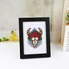 16pcs Demon DIY Mini Round Diamond Painting Set 12x17cm