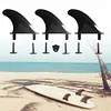 3x Soft Surf Fin for Surfboard Softboard Stand Up Paddle Board Accessories