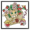 Summer of Stamps -14CT Stamped Cross Stitch Kit(19*19cm)