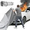 [US Local Warehouse] Car Fire Blanket Auto Fireproof Cover Flame Retardant Blanket for Gas Vehicles