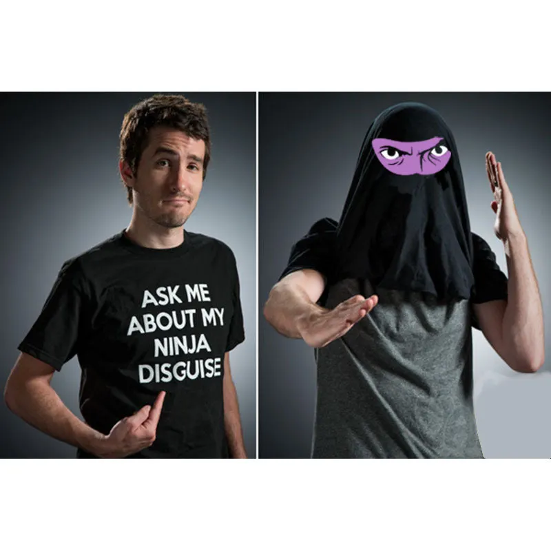 GrootWear  NINJA DISGUISE T-SHIRT (Buy 2 Free Shipping)