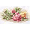 Rose - 9CT Partial Beaded Cross Stitch Kit(56x31cm)