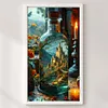 (US Local)Scenery-11CT Stamped Cross Stitch Kit(40x75cm)