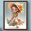 【Limited Stock Sale】Cute Girl-Paint By Numbers Acrylic Painting 40*50CM