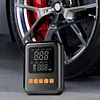 Tire Inflator 120 PSI Portable Air Compressor with LED Light Cordless Bike Pump