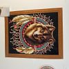 230cm Diamond Painting 3D Pattern Self Adhesive Frame