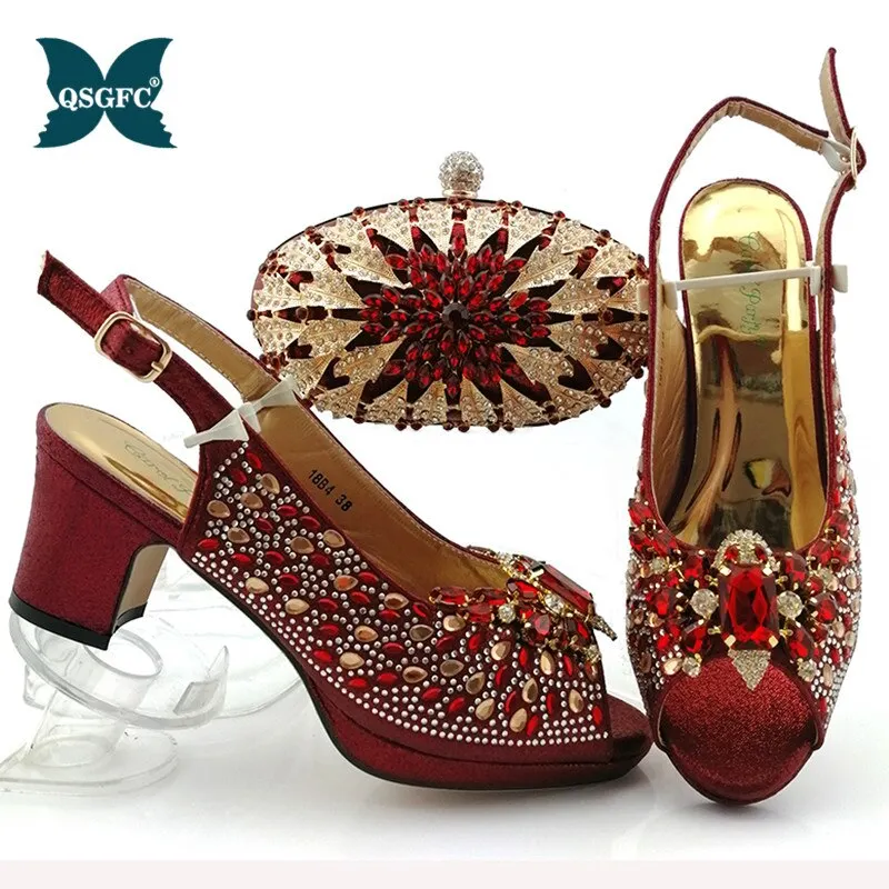 High Quality Royal Blue Color African Designer Shoes And Bag Set To Match Italian design Party Shoes With Matching Bags Set