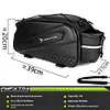 14L Bike Rear Rack Bag Bicycle Trunk Bag Waterproof Hard Shell for MTB Road Bike