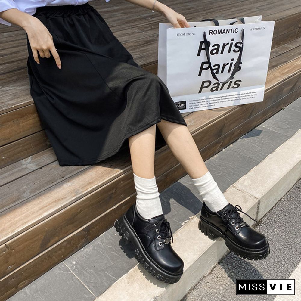 Chunky JK Mary Janes Shoes