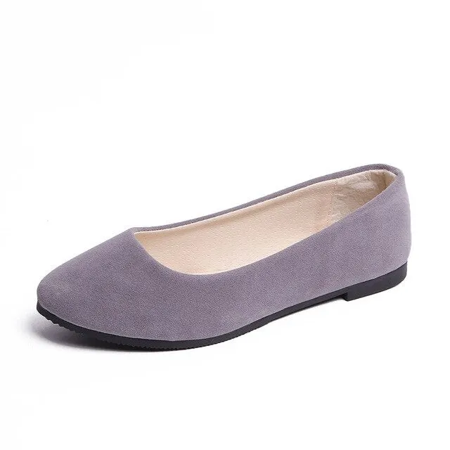 Plus Size Women Flats shoes 2022 Loafers Candy Color Slip on Flat Shoes Ballet Flats Comfortable Ladies shoe zapatos mujer 2022
