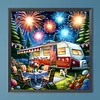 Diamond Painting -DIY Round Drill Campingy(40x40cm)