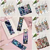4Pcs Special Shape Feather 5D DIY Diamond Painting Bookmark for Reading Day Gift