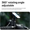 Bike Handlebar Computer Holder 360 Rotation Bike Taillight Bracket for Garmin