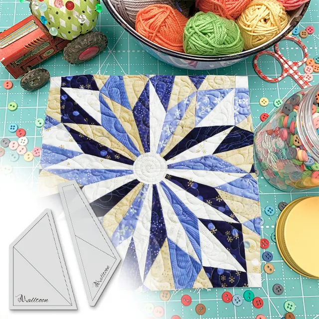 Spring Patchwork Template（2PCS）
