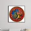 250th Anniversary of USA-Full Round Diamond Painting(40x40cm)