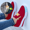 Buty z grubą podeszwą i zamkiem błyskawicznym w jednolitym kolorze