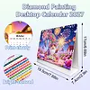 2027 Diamond Painting Monthly Calendar Kit Diamond Art Calendar for DIY Crafts