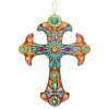 DIY Diamond Painting Special Shape Drills Cross Decoration Pendant Kit