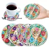 [Upgrade]4Pcs Acrylic Special Shape Kitten DIY Waterproof Diamond Painting Coaster