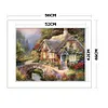 Village-14CT Counted Cross Stitch Kit(50*40cm)