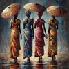 (US Local)Paint By Numbers Kit On Canvas DIY Oil Art Girl Picture Home Wall Decor40x40cm