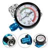 1/4inch Thread Spray Gun Air Regulator Gauge +In-line Oil Water Separator Filter
