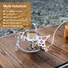 Camping Gas Stove Windproof Gas Burner Folding Furnace For Cooking Hiking Picnic
