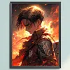 Attack on Titan - Levi Ackerman-11CT Stamped Cross Stitch 30*40cm/11.81*15.75in