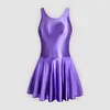 Men's glossy silky one-piece house dress