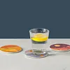 9pcs DIY Wooden Coasters Paint by Numbers Acrylic Painting