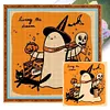 (Multi Style)Snowman With Wool Hat-Full Embroidery 3 strands 11CT Stamped Cross Stitch-40*50CM