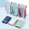New ice silk nude mid-waist men's underwear, comfortable 7A antibacterial mulberry silk open crotch men's underwear
