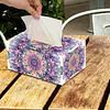 DIY Diamond Art Paper Towel Holder Diamond Decorative Tissue Box for Home Decor